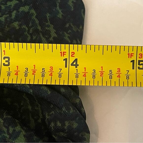 Talbots Green Navy Pleated Side Draping Office Date Night Dress NWOT Size S - Picture 11 of 13